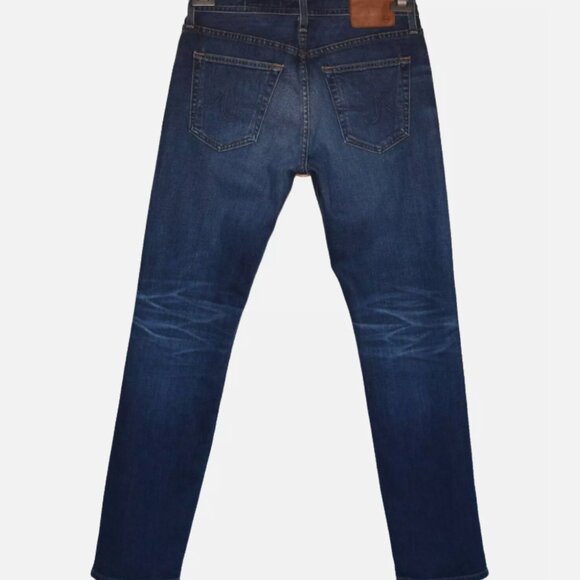 AG ADRIANO GOLDSCHMIED The Graduate Tailored Leg Blue Jeans Size 30R - Picture 5 of 9